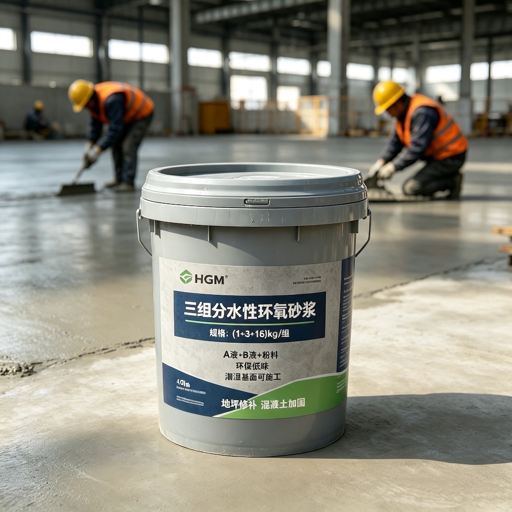 凌河三组份水性环氧砂浆